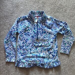 Lilly Pulitzer Kids Blue and Green Jacket